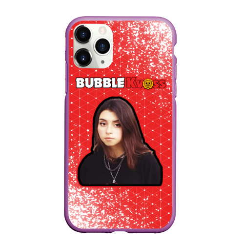 Чехол для iPhone 11 Pro Max матовый Bubble kvass - Дора Арт