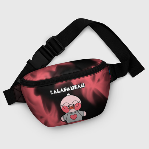 Поясная сумка 3D Lalafanfan - сердечко Огонь - фото 6