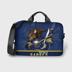 Сумка для ноутбука 3D Баффало Сейберз, Buffalo Sabres