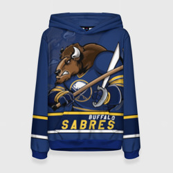 Женская толстовка 3D Баффало Сейберз, Buffalo Sabres