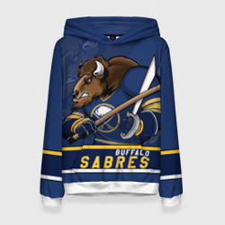 Женская толстовка 3D Баффало Сейберз, Buffalo Sabres