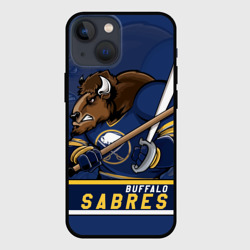 Чехол для iPhone 13 mini Баффало Сейберз, Buffalo Sabres