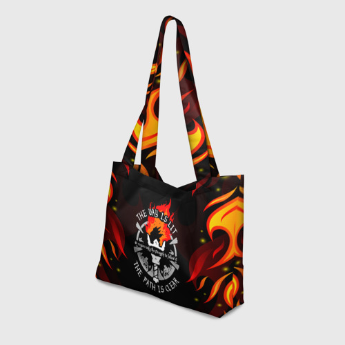 Пляжная сумка 3D Darkest dungeon fire факел - фото 3