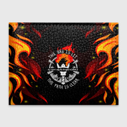Обложка для студенческого билета Darkest dungeon fire факел