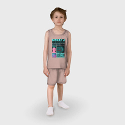 Детская пижама с шортами хлопок Pepega и мемы Пиксель арт - фото 2