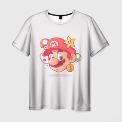 Мужская футболка 3D Милаха Марио