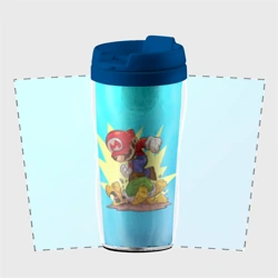 Термокружка-непроливайка Марио за работой - фото 2