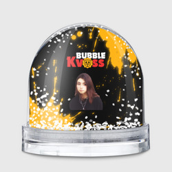 Игрушка Снежный шар Bubble kvass - Дора Брызги