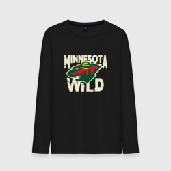 Мужской лонгслив хлопок Миннесота Уайлд, Minnesota Wild