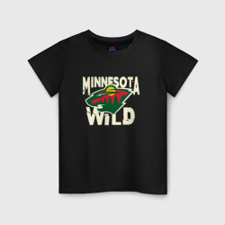 Детская футболка хлопок Миннесота Уайлд, Minnesota Wild