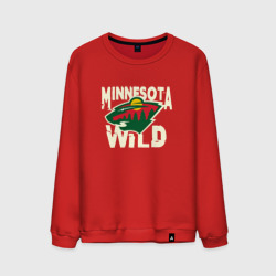 Мужской свитшот хлопок Миннесота Уайлд, Minnesota Wild