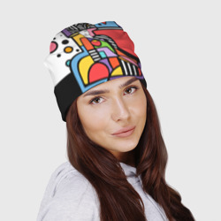 Шапка 3D Girl in a round hat - фото 2