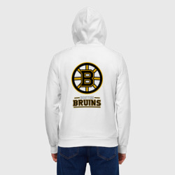 Мужская толстовка на молнии хлопок Boston Bruins , Бостон Брюинз - фото 2