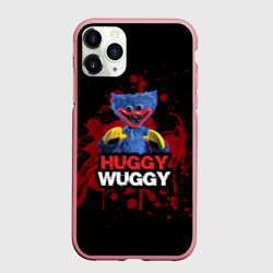 Чехол для iPhone 11 Pro Max матовый 3D Хаги Ваги Huggy Wuggy Poppy Playtime