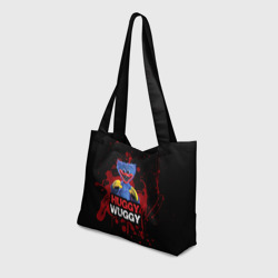 Пляжная сумка 3D 3D Хаги Ваги Huggy Wuggy Poppy Playtime - фото 2