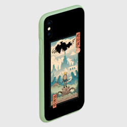 Чехол для iPhone XS Max матовый Link Japan art - фото 2