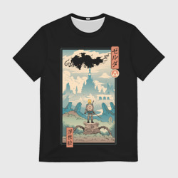 Мужская футболка 3D Link Japan art
