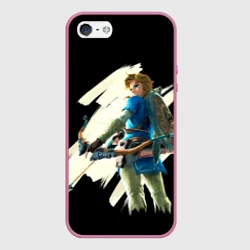 Чехол для iPhone 5/5S матовый Линк с луком