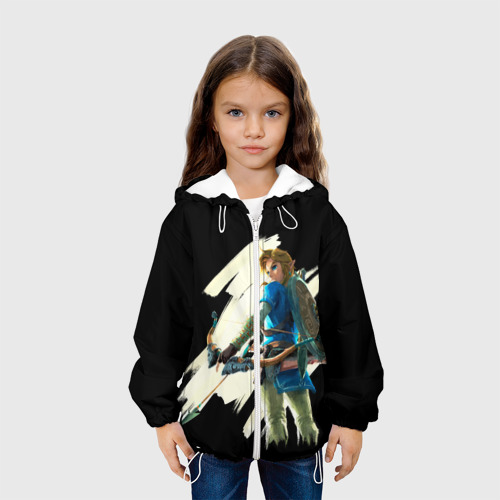 Детская куртка 3D Линк с луком, цвет белый - фото 4