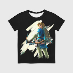 Детская футболка 3D Линк с луком