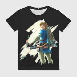 Женская футболка 3D Линк с луком