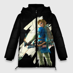 Женская зимняя куртка Oversize Линк с луком