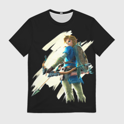 Мужская футболка 3D Линк с луком