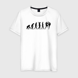 Мужская футболка хлопок Эволюция Муай Тай
