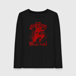 Женский лонгслив хлопок Muay Thai Thailand