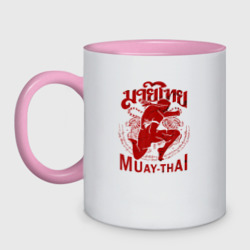 Кружка двухцветная Muay Thai Thailand