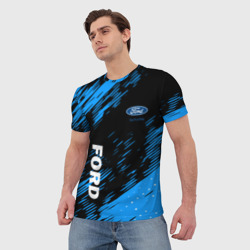 Мужская футболка 3D Форд , Ford - фото 2