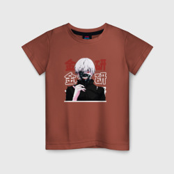 Детская футболка хлопок Токийский гуль Tokyo Ghoul, Ken Kaneki Канеки Кен в маске