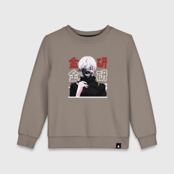 Детский свитшот хлопок Токийский гуль Tokyo Ghoul, Ken Kaneki Канеки Кен в маске