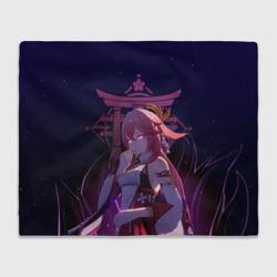 Плед 3D Genshin Impact - Гудзи Яэ Мико