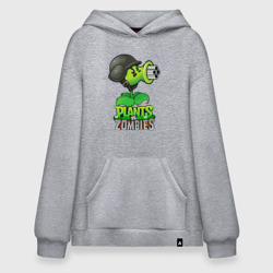 Худи SuperOversize хлопок Plants vs. Zombies Горохомёт