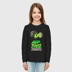 Детский лонгслив хлопок Plants vs. Zombies Горохомёт - фото 2