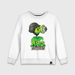 Детский свитшот хлопок Plants vs. Zombies Горохомёт