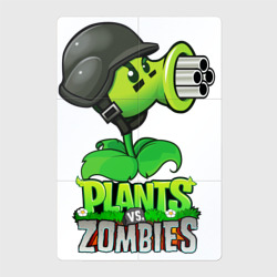 Магнитный плакат 2Х3 Plants vs. Zombies Горохомёт