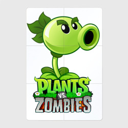 Магнитный плакат 2Х3 Plants vs. Zombies Горохострел