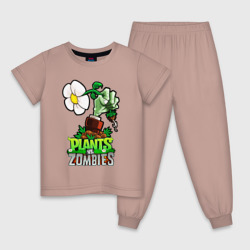 Детская пижама хлопок Plants vs. Zombies рука зомби