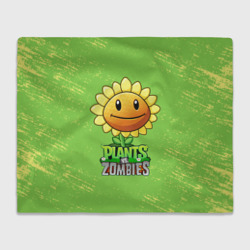 Плед 3D Подсолнух Plants vs. Zombies