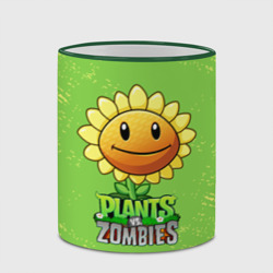 Кружка с полной запечаткой Подсолнух Plants vs. Zombies - фото 2