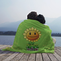 Плед 3D Подсолнух Plants vs. Zombies - фото 2