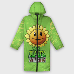 Женский дождевик 3D Подсолнух Plants vs. Zombies