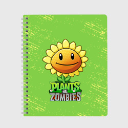 Тетрадь Подсолнух Plants vs. Zombies