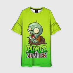 Детское платье 3D Plants vs. Zombies зомби
