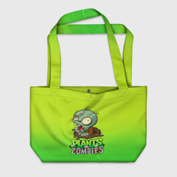 Пляжная сумка 3D Plants vs. Zombies зомби