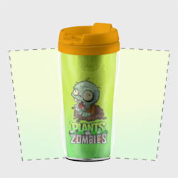 Термокружка-непроливайка Plants vs. Zombies зомби - фото 2