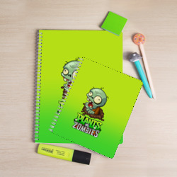 Тетрадь Plants vs. Zombies зомби - фото 2