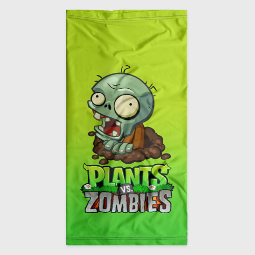 Бандана-труба 3D Plants vs. Zombies зомби, цвет 3D печать - фото 7